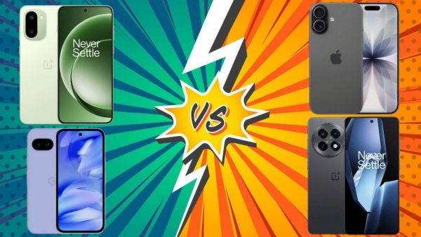 OnePlus 15R vs iPhone 17 vs Pixel 9a: कौन बेहतर? OnePlus 15R vs iPhone 17 vs Pixel 9a: कौन बेहतर?