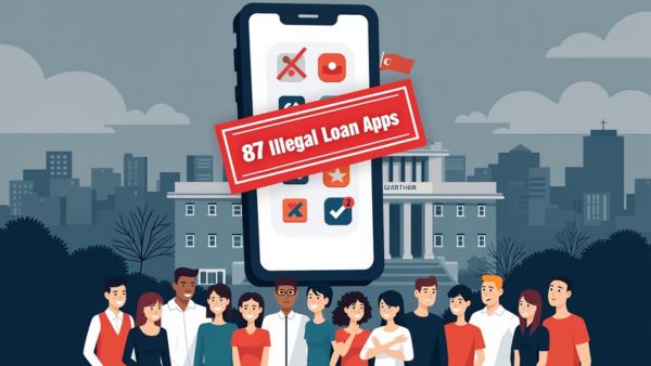सरकार ने की बड़ी कार्रवाई; देश में 87 गैरकानूनी लोन ऐप्स पर लगा बैन सरकार ने की बड़ी कार्रवाई; देश में 87 गैरकानूनी लोन ऐप्स पर लगा बैन