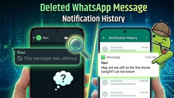 Deleted WhatsApp Message कैसे देखें? Android फोन में छुपा है तरीका