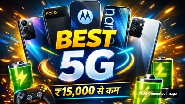 ₹15,000 से कम में मिल रहे दमदार 5G Smartphones