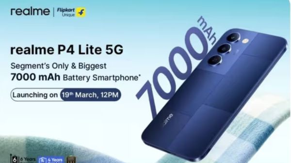 Realme P4 Lite 5G भारत में लॉन्च को तैयार