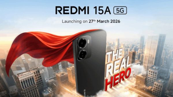REDMI 15A 5G भारत में 27 मार्च को होगा लॉन्च