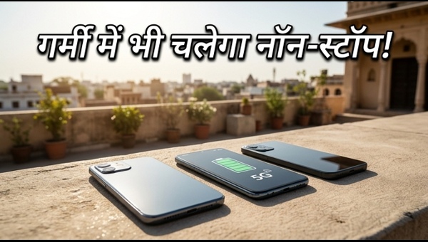 5G स्मार्टफोन्स: भीषण गर्मी में भी नहीं होगी बैटरी खत्म
