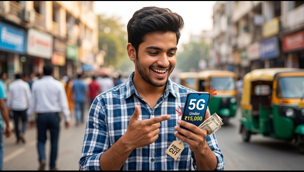 5G स्मार्टफोन्स पर भारी डिस्काउंट, ₹15,000 में बेस्ट डील