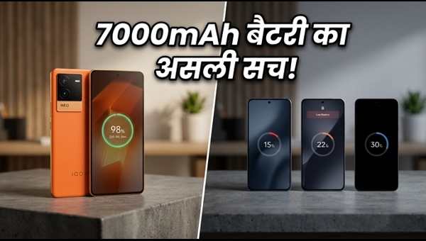 IQOO Neo 10: 7000mAh बैटरी का असली पावर टेस्ट