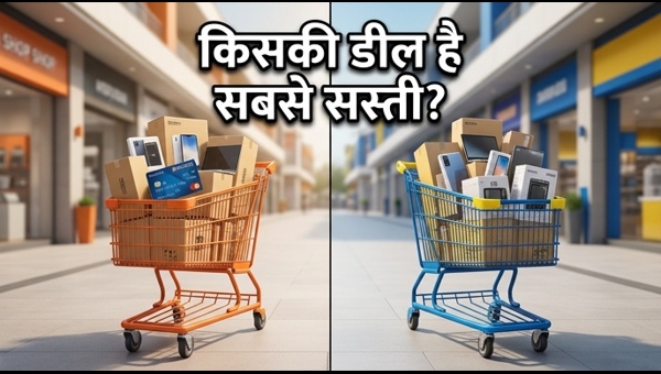 Amazon Vs Flipkart: सेल में कहाँ मिलेगी सबसे बड़ी बचत?