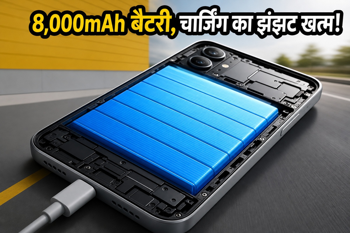 Realme 16T 5G: 8,000mAh बैटरी के साथ लॉन्च