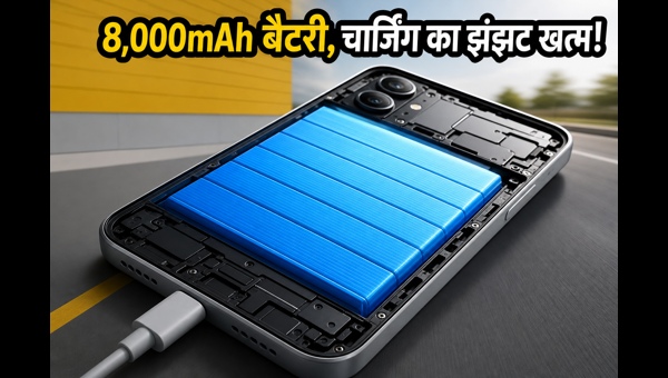 Realme 16T 5G: 8,000mAh बैटरी के साथ लॉन्च