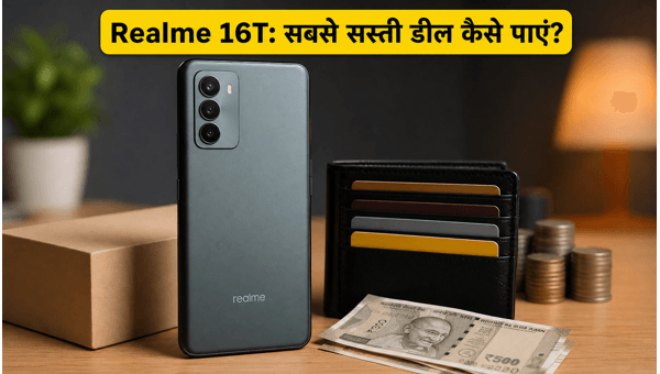 Realme 16T लॉन्च: बैंक और एक्सचेंज ऑफर डिटेल्स