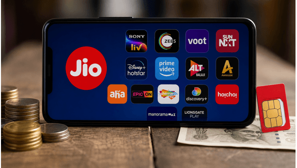 Jio का ₹200 वाला नया OTT पास Jio का ₹200 वाला नया OTT पास