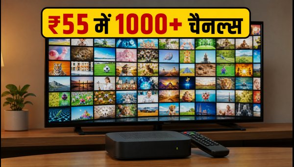 JioTV Pro Pack: ₹55 में 1000+ चैनल्स JioTV Pro Pack: ₹55 में 1000+ चैनल्स