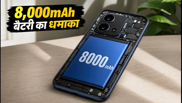 POCO M8 Power: 8,000mAh बैटरी वाला फोन लॉन्च