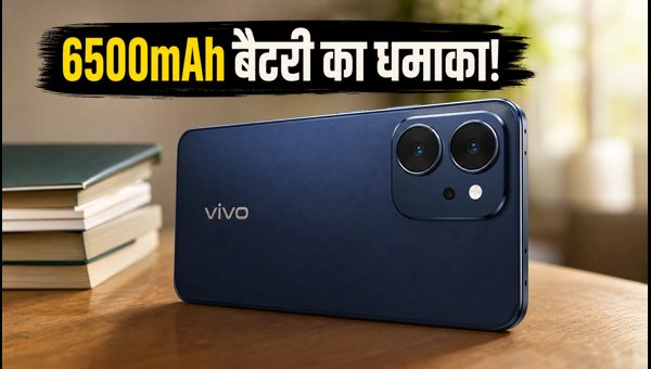 Vivo T5 Lite 5G: 6500mAh बैटरी के साथ लॉन्च Vivo T5 Lite 5G: 6500mAh बैटरी के साथ लॉन्च