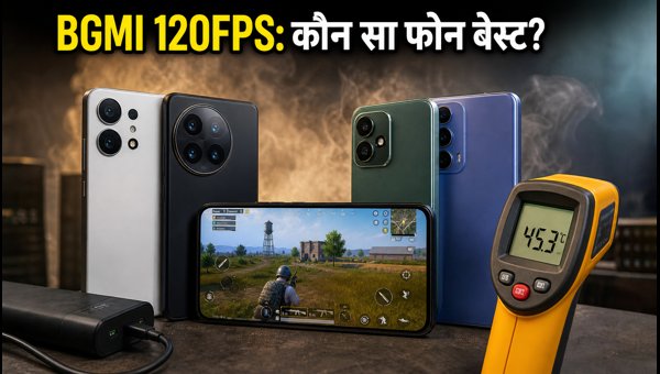BGMI 120FPS टेस्ट: कौन सा फोन है बेस्ट? BGMI 120FPS टेस्ट: कौन सा फोन है बेस्ट?