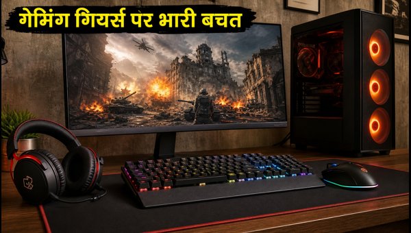 गेमिंग गियर्स पर भारी छूट, आज आखिरी मौका गेमिंग गियर्स पर भारी छूट, आज आखिरी मौका