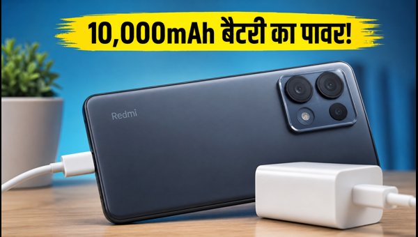 Redmi Note 17 Pro Max: 10,000mAh बैटरी धमाका Redmi Note 17 Pro Max: 10,000mAh बैटरी धमाका
