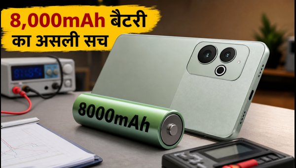 Redmi Note 17: 8,000mAh बैटरी का असली टेस्ट
