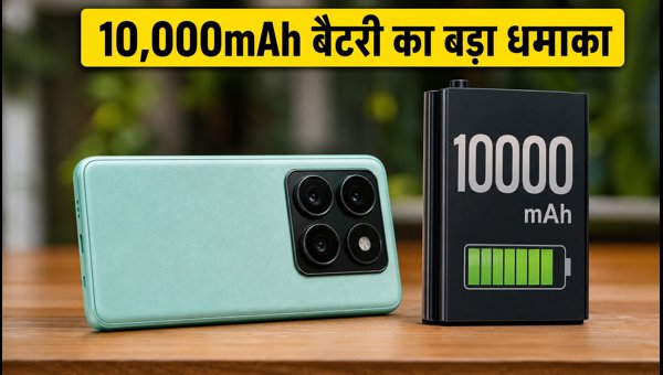 Redmi Note 17 Pro: 10,000mAh बैटरी का धमाका Redmi Note 17 Pro: 10,000mAh बैटरी का धमाका