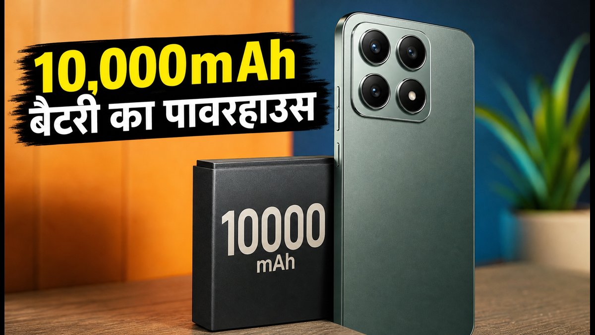 Redmi Note 17 Pro: 10,000mAh बैटरी का धमाका