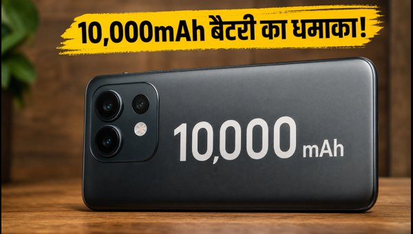 Redmi Note 17 Pro Max: 10,000mAh बैटरी का जलवा Redmi Note 17 Pro Max: 10,000mAh बैटरी का जलवा