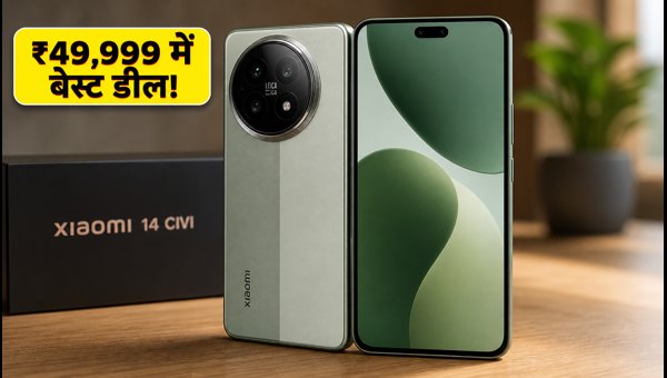 Xiaomi 14 Civi पर ₹49,999 की धमाकेदार डील Xiaomi 14 Civi पर ₹49,999 की धमाकेदार डील