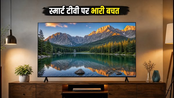 स्मार्ट टीवी पर भारी डिस्काउंट, आज उठाएं फायदा