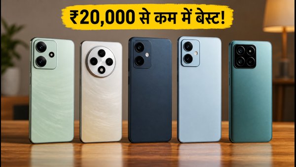 ₹20,000 से कम में बेस्ट 5G स्मार्टफोन्स ₹20,000 से कम में बेस्ट 5G स्मार्टफोन्स