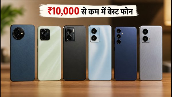 ₹10,000 से कम में बेस्ट 5G स्मार्टफोन डील्स