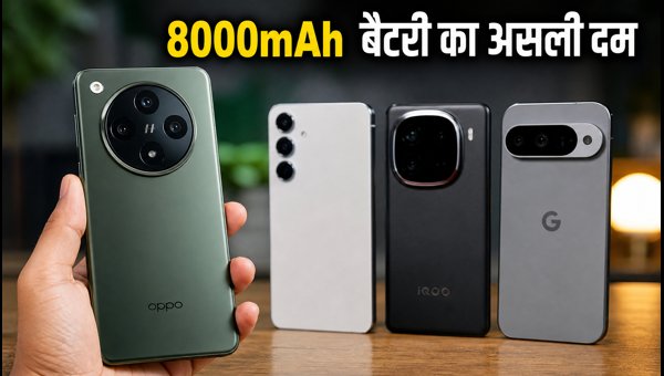 OPPO Find X10: 8000mAh बैटरी का असली दम OPPO Find X10: 8000mAh बैटरी का असली दम