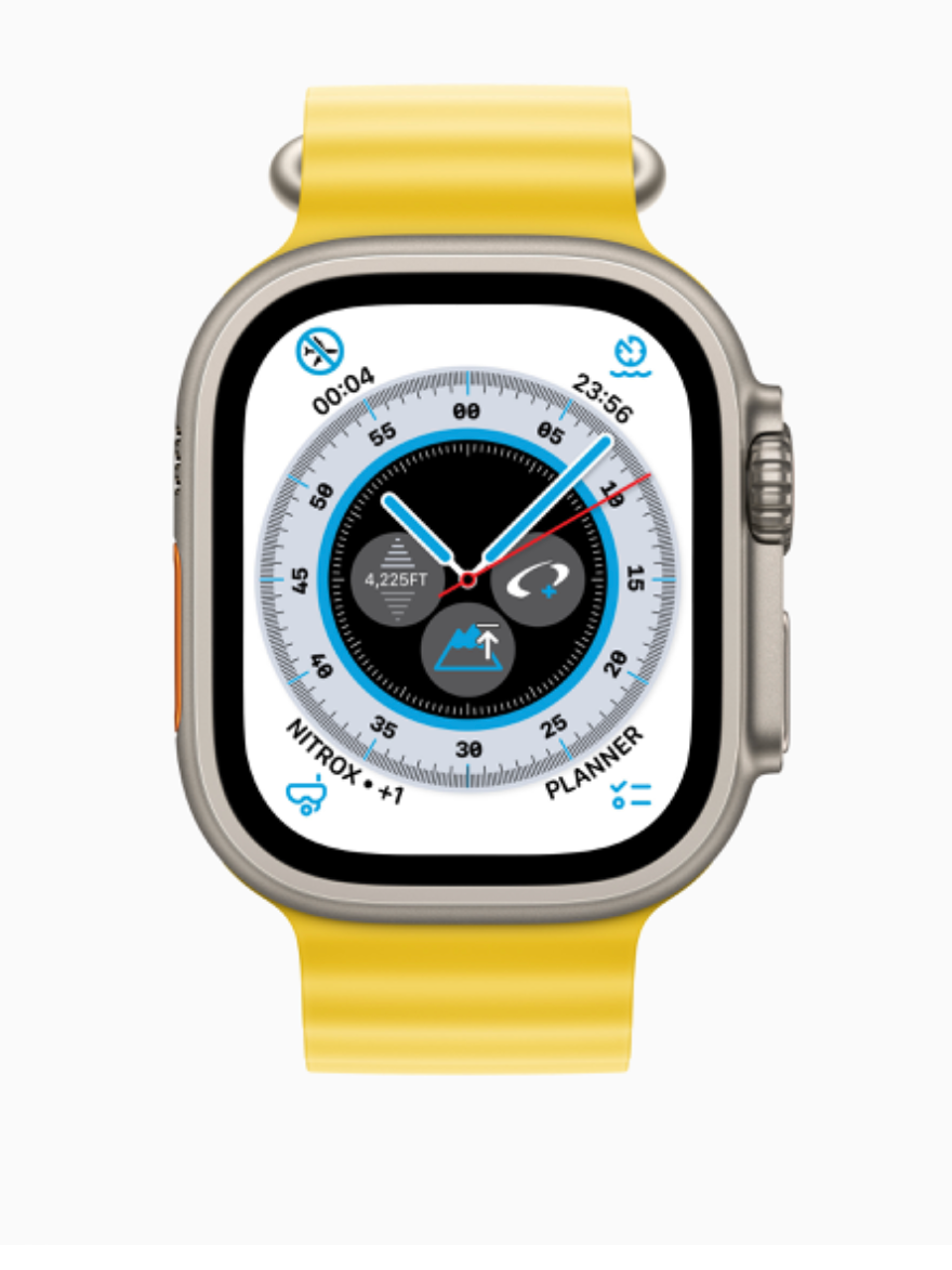 Apple Watch Ultra Gets The Oceanic+ App For Divers