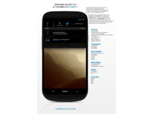 Samsung Galaxy S4 Concept Image 3