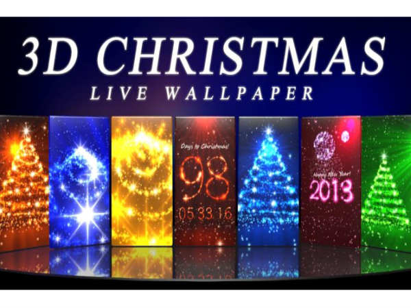3D Christmas Live Wallpaper