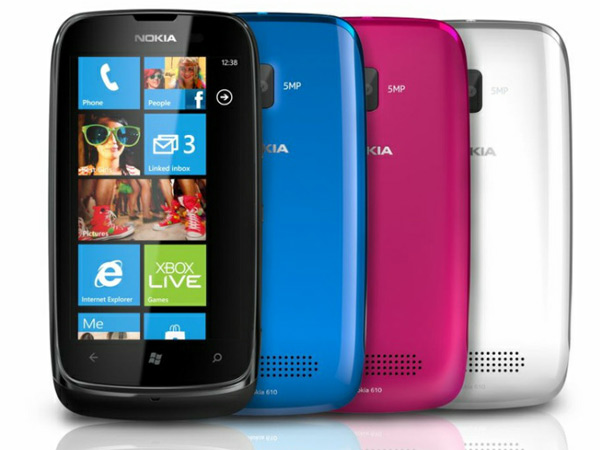 Nokia Lumia 610 	