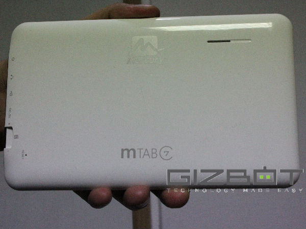 Mercury mTab 7 Review Images