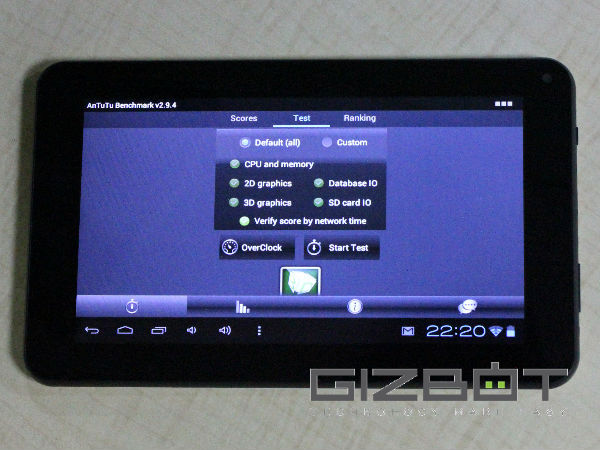 Mercury mTab 7 Review Images