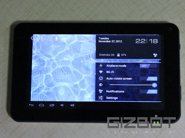 Mercury mTab 7 Review Images