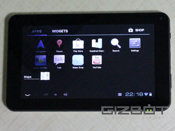 Mercury mTab 7 Review Images