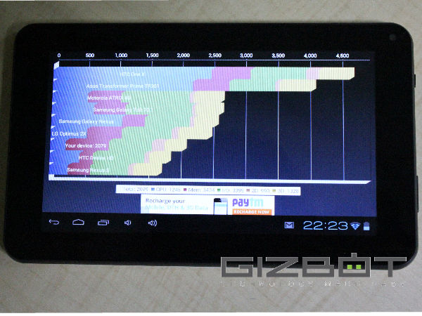 Mercury mTab 7 Review Images