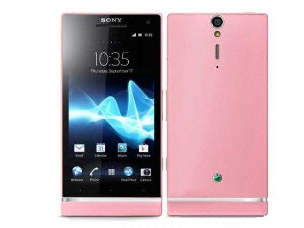 Sony Xperia SL Pink: