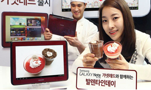 Samsung Galaxy Note 10.1 with LTE now available in Garnet Red Samsung Galaxy Note 10.1 with LTE now available in Garnet Red
