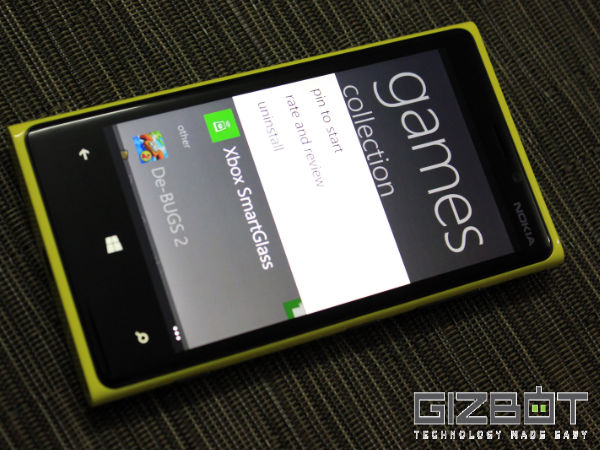 Nokia Lumia 920 Games Collection