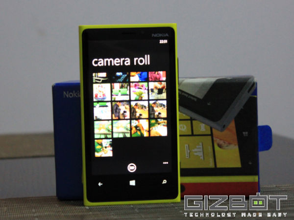 Nokia Lumia 920 Camera Roll