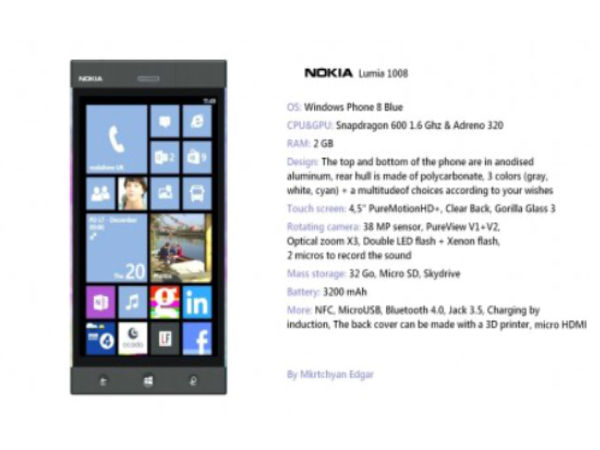 Nokia Catwalk Lumia 1008