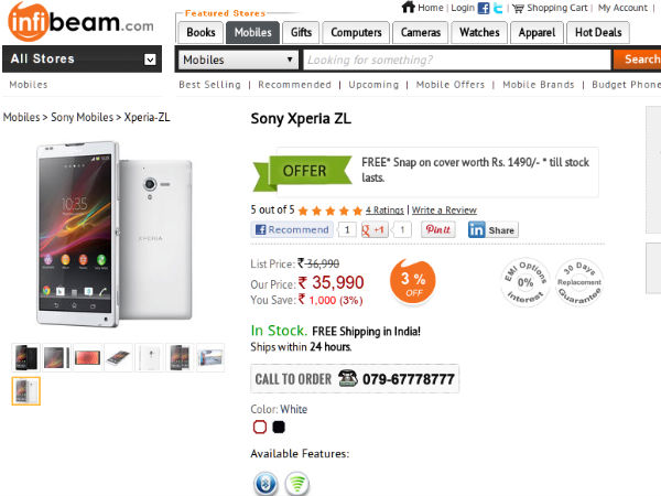 Sony Xperia ZL