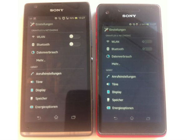 Sony Xperia SP, Xperia L