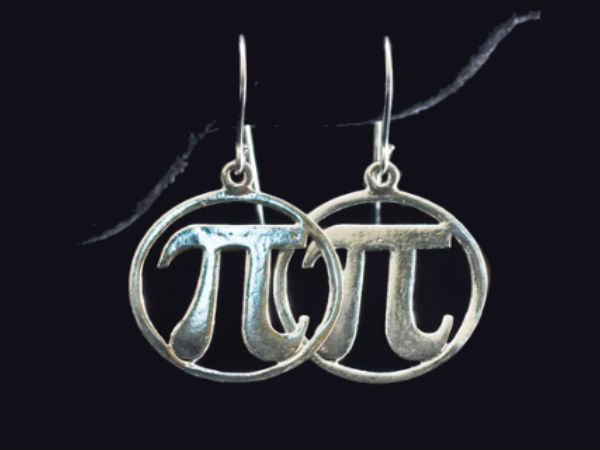 Pi Earrings 