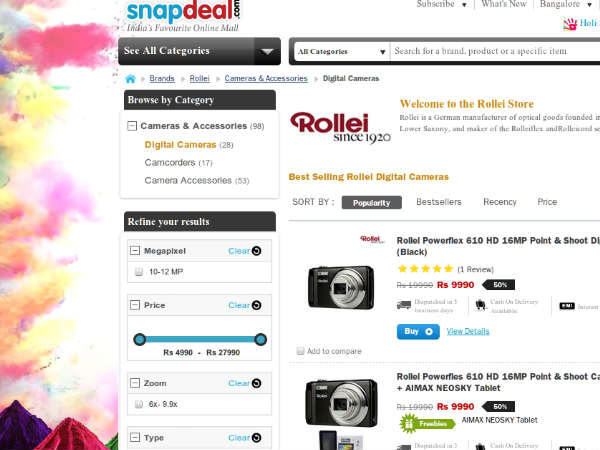 Rollie Digital Cameras: