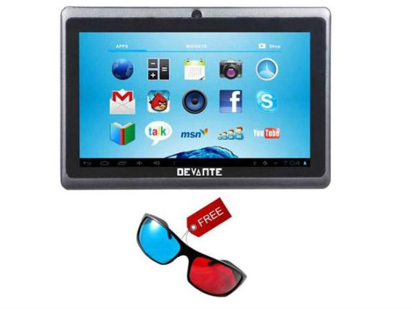 Devante 3D Storm Tablet with 3D Glasses: