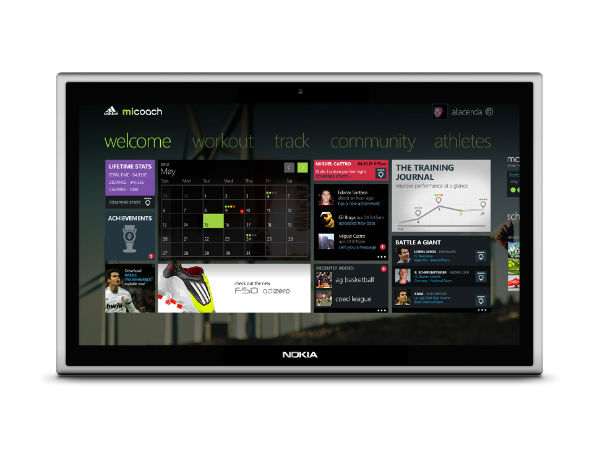 Nokia Windows 8 Tablet EXclusive App 