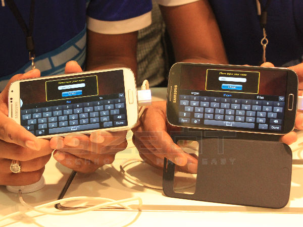 Samsung Galaxy S4 Games Shared